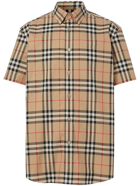 farfetch burberry camisa